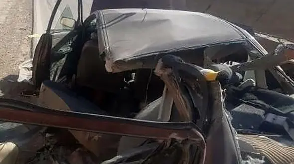 چپ شدن پراید جان دختر جوان را گرفت / در آران و بیدگل رخ داد 