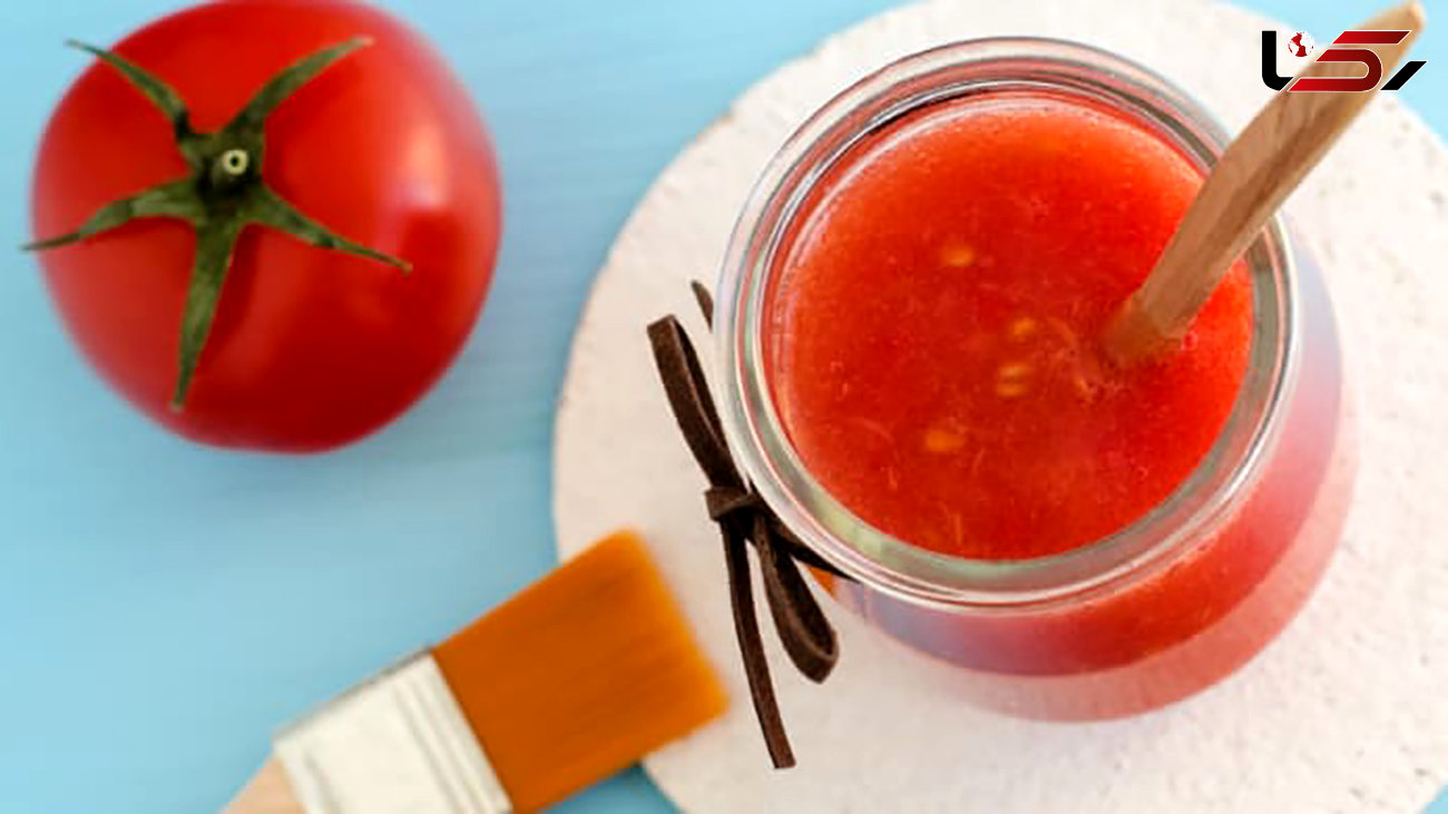 گوجه فرنگی ضد لک، شفاف کننده و پاکسازی پوست