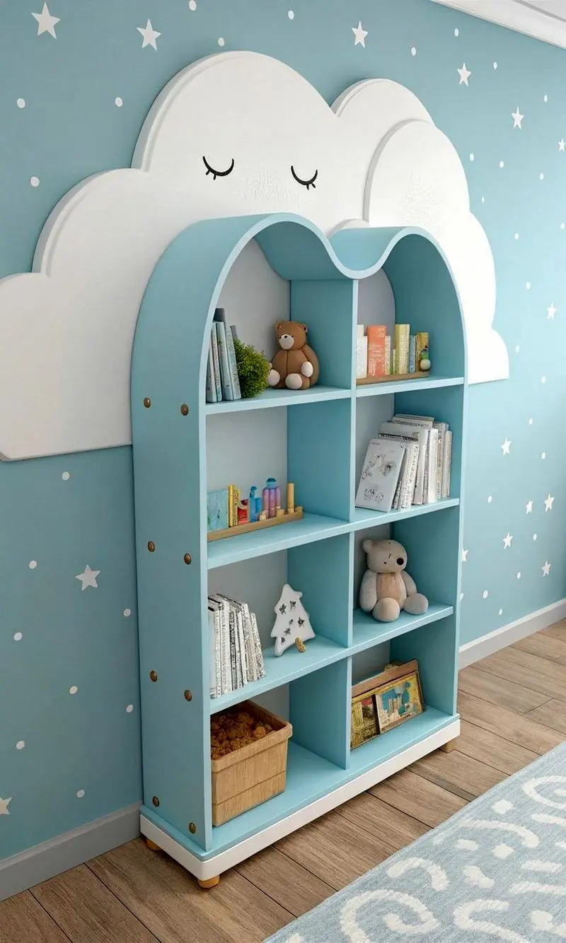 کتابخانه فانتزی اتاق کودک