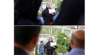 اعتراض شدید یک زن در ثبت نام انتخابات ریاست جمهوری علیه مؤسسه کاسپین+فیلم و عکس