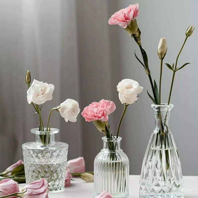 گلدان شیشه ای رومیزی جدید