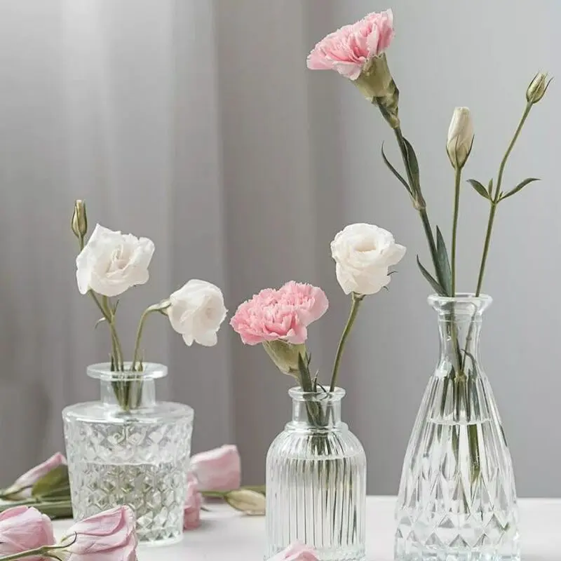 گلدان شیشه ای رومیزی جدید
