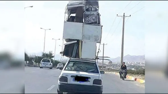 رکورد تخلف در یک عکس شکست+ عکس