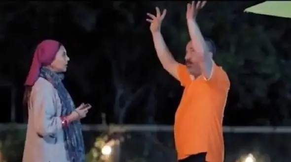 فیلم آواز هنرمندانه /  دامبالا دیمبو بازیگرامون تو مهمونی سریال زخم کاری که خانم بازیگر میزنه آقایون میرقصن