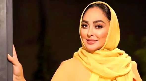 عکس زشت ترین لباس الهام حمیدی / خانم بازیگر در مدلینگی بی استعداد است!