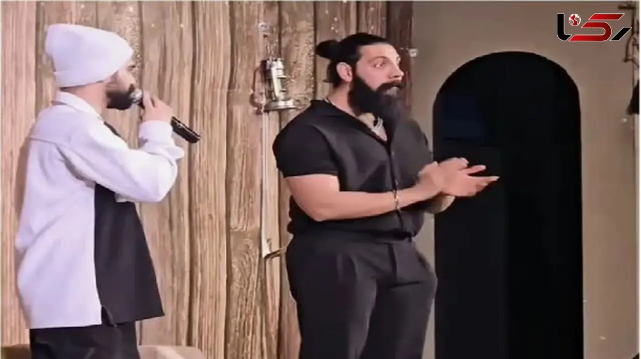 آواز شاد؛ آقاهه با سه متر ریش بافتنی یجور رقص و عشوه میاد دختران سرزمین ناتوانن