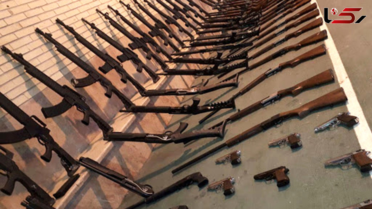 کشف و ضبط 2 هزار سلاح غیرمجاز در خوزستان