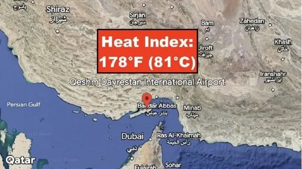 گرمای هوا طاقت مردم قشم را به سر رسانده است/ نمایه گرما طی امروز به 81 درجه رسید