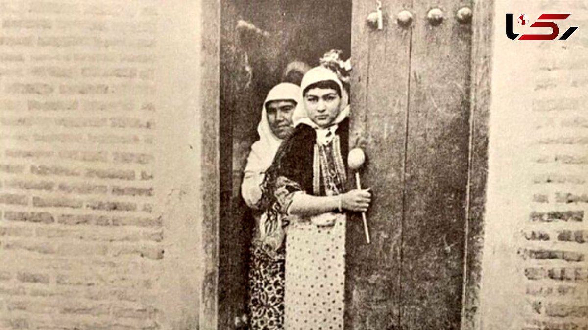 آخرین سوگلی ناصرالدینشاه با لباس چینی