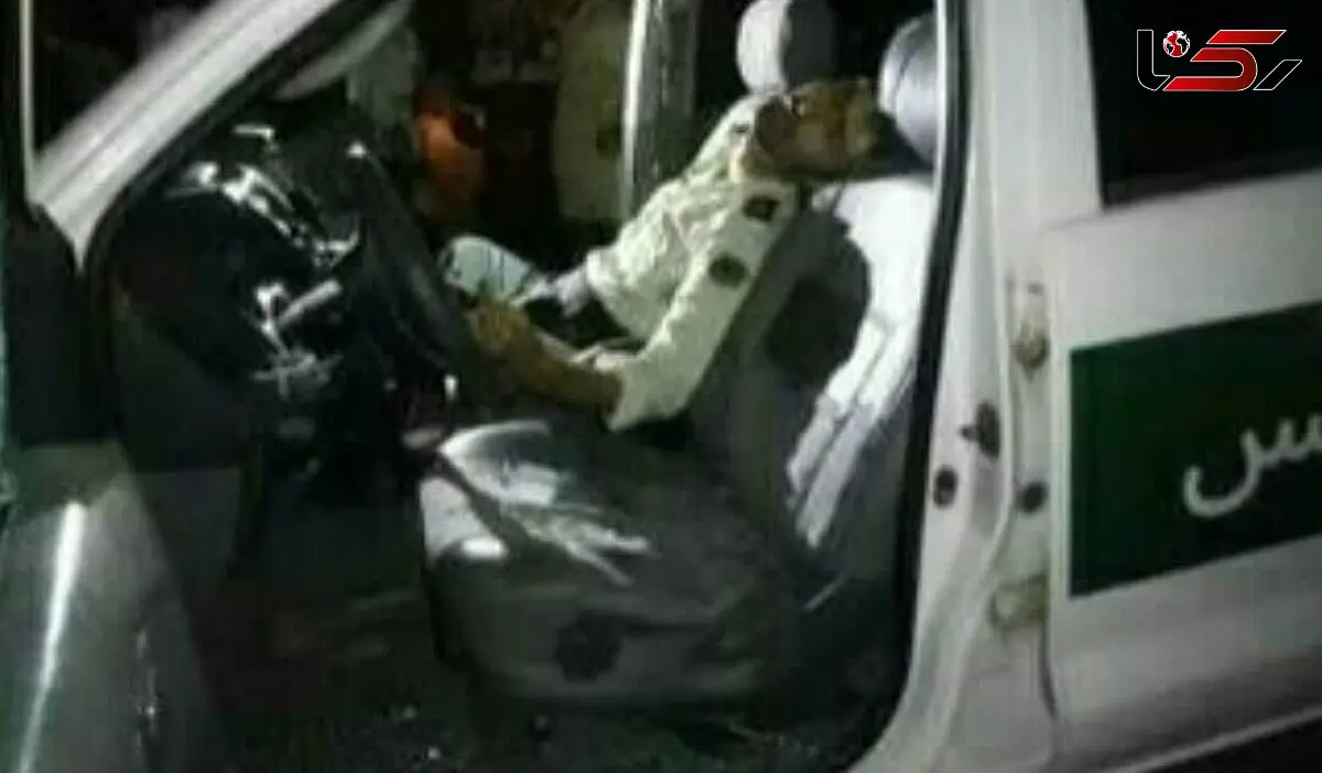 شهادت 2 مامور پلیس میناب در شلیک افراد مسلح + عکس محل حادثه 