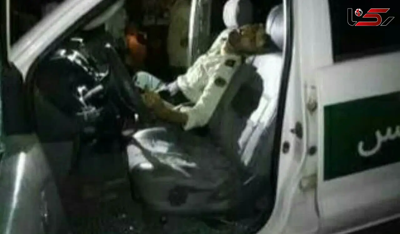 شهادت 2 مامور پلیس میناب در شلیک افراد مسلح + عکس محل حادثه 