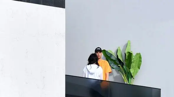 نخستین عکس ها از رونالدو در قرنطینه خانگی