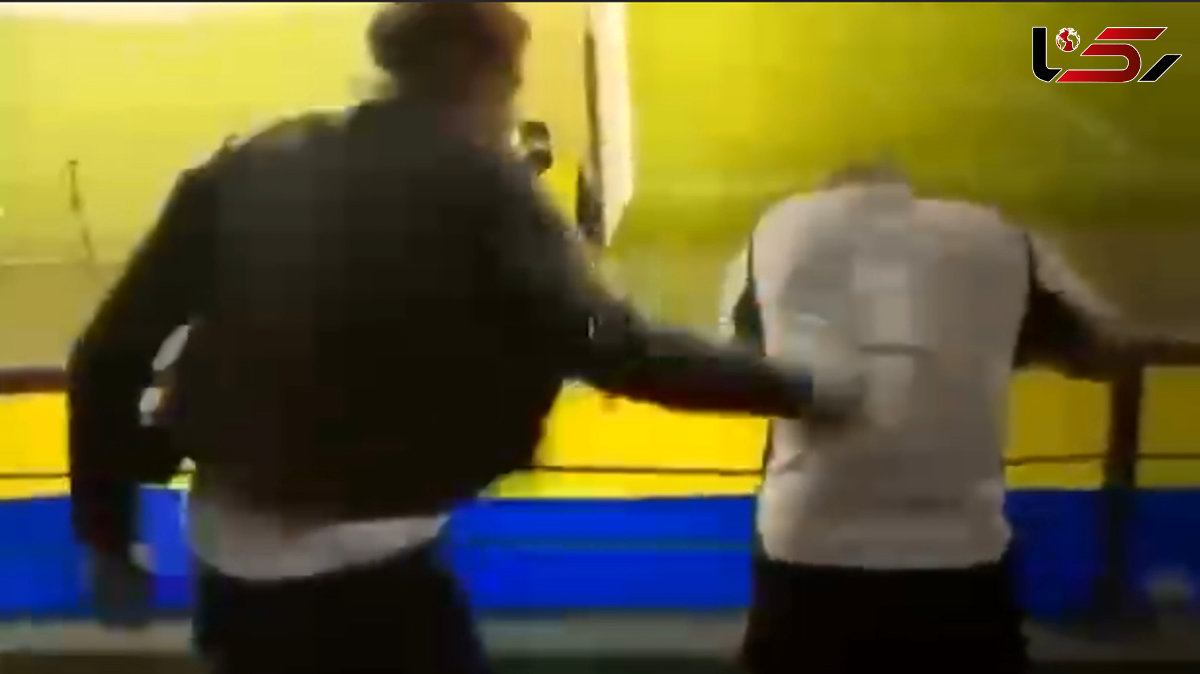 ببینید: مشت و لگدهای بی‌رحمانه دختر جوان بر صورت پسر جوان!