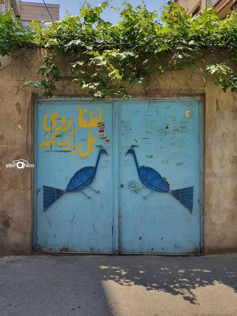 در ورودی قدیمی