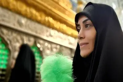 الهام چرخنده در مشهد/  قربون شاه خراسان چه همه جا منظم و تمیز و شاهانه..+ عکس