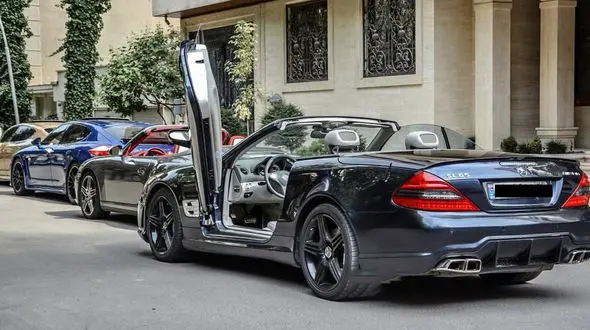 دور دور با بنز 10 میلیاردی در اندرزگو راز شومی داشت 