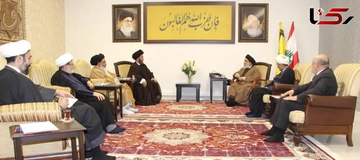 دیدار هیاتی از علمای ایرانی با سیدحسن نصرالله