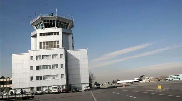  فیلم آتش سوزی فرودگاه مشهد