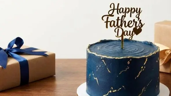 2 روش ساده برای درست کردن کیک روز پدر و تزئین حرفه ای