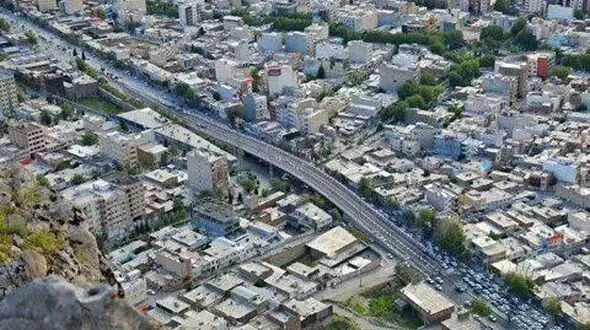 افتتاح طرح تقاطع غیر همسطح شهدای جاویدالاثر خرم‌آباد