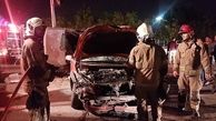 حادثه در بزرگراه آزادگان + عکس 
