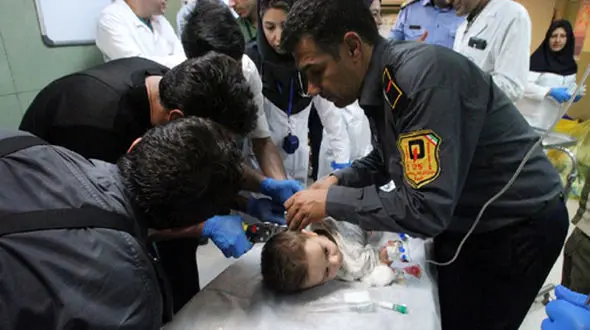 چرخ گوشت دست نوزاد را بلعید + تصاویر(+12) 