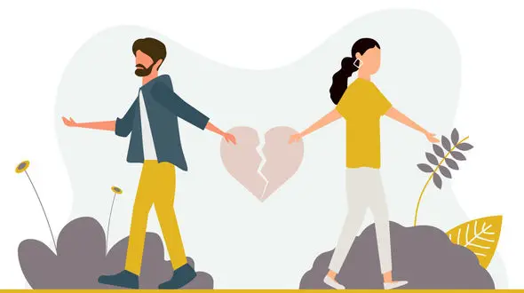 زاویه بسته قهر‌های طولانی