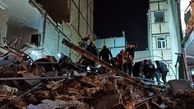 ریزش ساختمان 4 طبقه در تبریز 