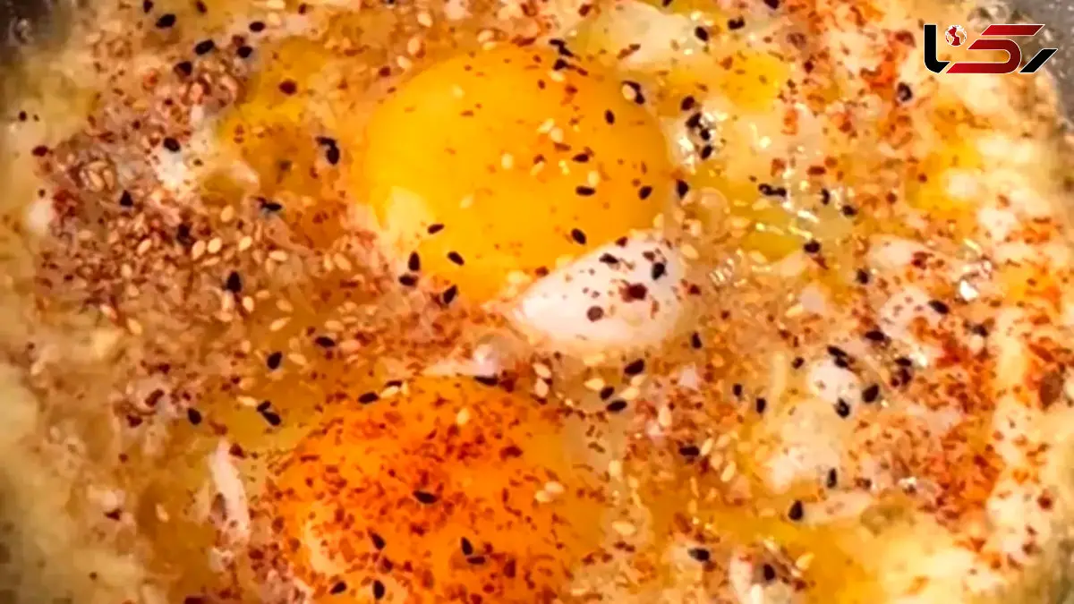 آموزش درست کردن نیمروی ترکی به ساده ترین شکل + فیلم