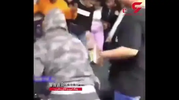 رفتار وحشیانه پلیس با یک زن+ فیلم / آمریکا