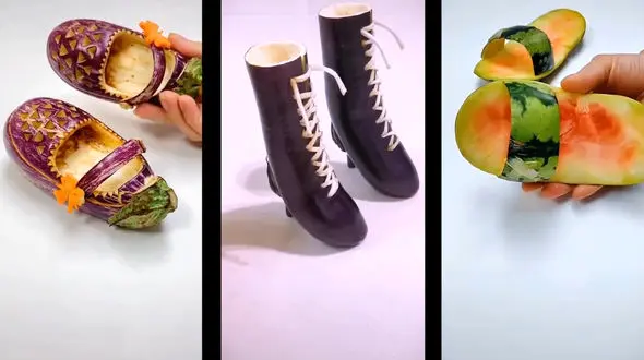 کفش های میوه ای را ببینید + فیلم 