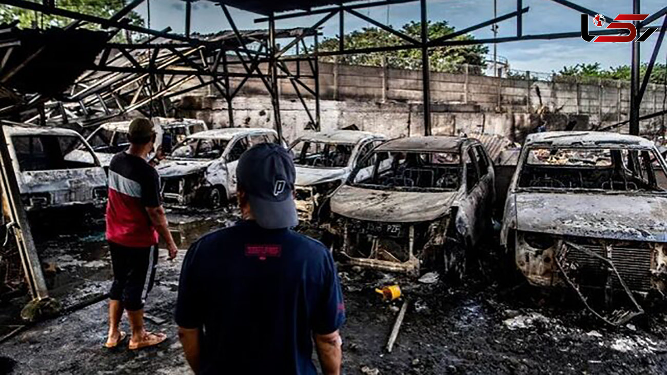 13 کشته در آتش‌سوزی هولناک انبار سوخت در اندونزی