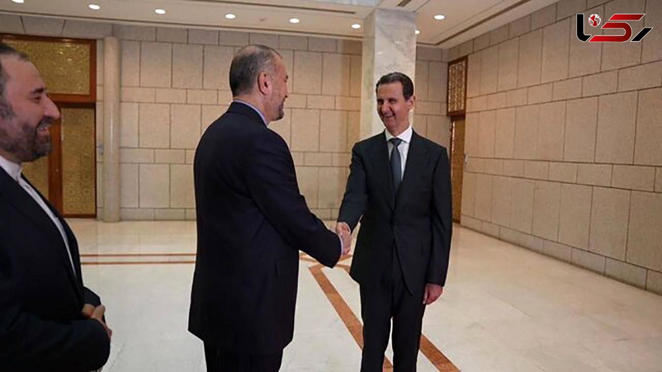 امیرعبداللهیان با بشار اسد دیدار کرد