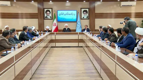 رئیس قوه قضائیه: در مقابله با مفسدین قاطعیت به خرج دهید