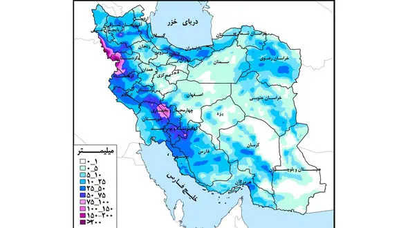 پیش بینی امیدوارکننده برای دریاچه ارومیه / هفته پر بارش برای کشور