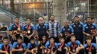 بازگشت تیم کشتی فرنگی نونهالان به ایران پس از قهرمانی در آسیا
