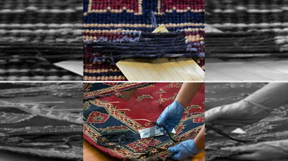 19 قالیچه ایرانی با بافت هروئین در فرودگاه آلمان کشف شدند +عکس