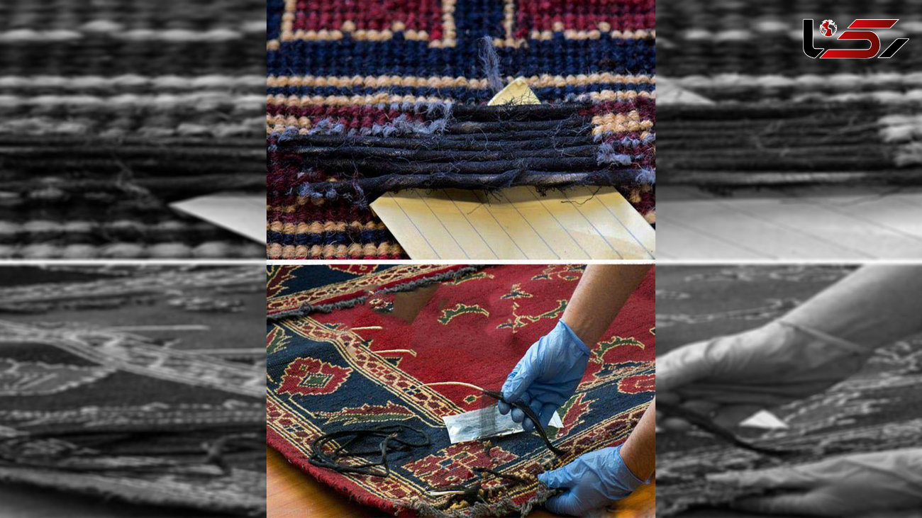 19 قالیچه ایرانی با بافت هروئین در فرودگاه آلمان کشف شدند +عکس