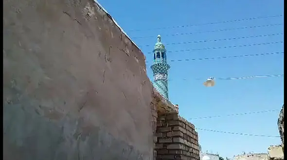 حال ناخوش حمام تاریخی در آران و بیدگل + فیلم 
