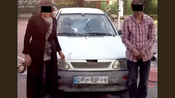 سرقت پراید با وسوسه اعتیاد/ پایان فرار سارقان زوج در مشهد