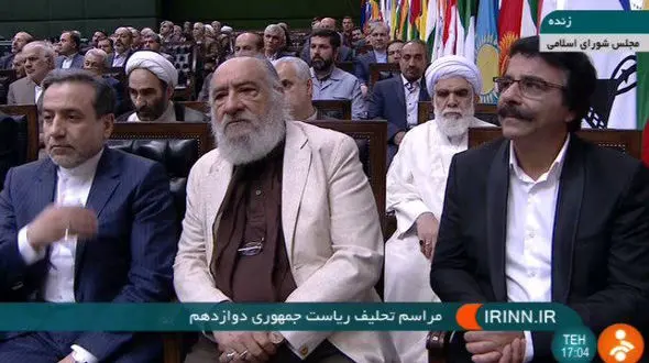 بازیگر و خواننده معروف در مراسم تحلیف رییس جمهور +عکس