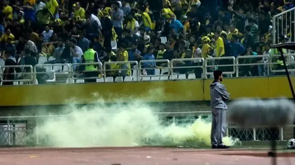 رونمایی از قابی فاجعه‌آمیز در  دیدار پرسپولیس و سپاهان + عکس