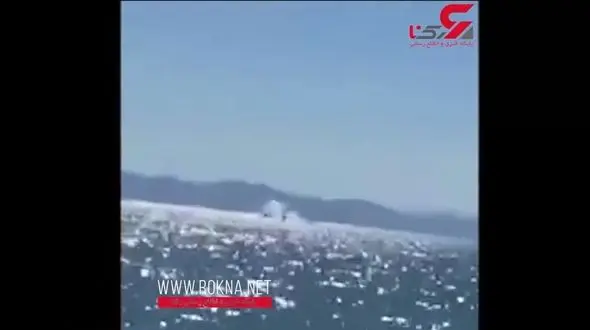 لحظه سقوط هلی کوپتر در دریا با 12 سرنشین + فیلم