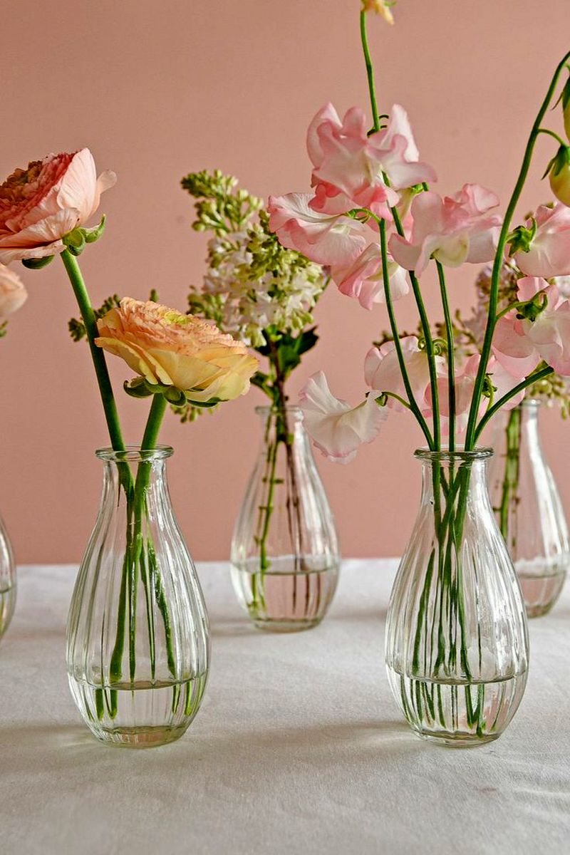 گلدان شیشه ای رومیزی جدید