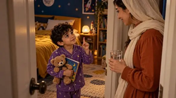 چرا کودک موقع خواب ناگهان همه چیز می خواهد؟ نبردی پشت در اتاق