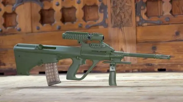 تفنگ تهاجمی برای نبردهای شبانه: طراحی شده برای تاریکی + تصاویر