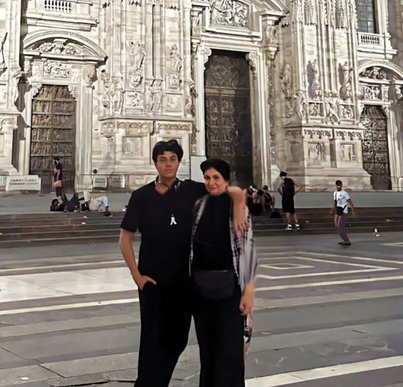 ریما و پسرش 