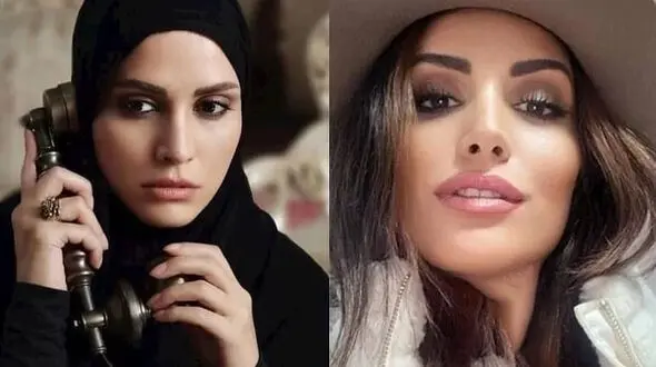 پوشش واقعی و مدلینگی خانم بازیگر لبنانی سریال نجلا  در ایران ! + بیوگرافی و عکس های باورنکردنی