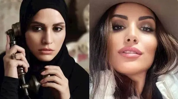 پوشش واقعی و مدلینگی خانم بازیگر لبنانی سریال نجلا  در ایران ! + بیوگرافی و عکس های باورنکردنی