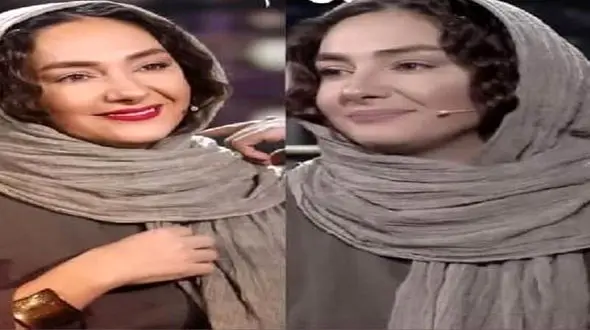 سانسور عجیب آرایش غلیظ خانم های بازیگر زیبا در هم رفیق